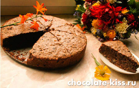Шоколадный торт от Юлии Высоцкой