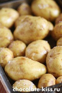 Запеченный картофель с сельдью